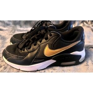Nike Air Max Excee Black Gold Womens Running Shoes DH1088-001 Size 6